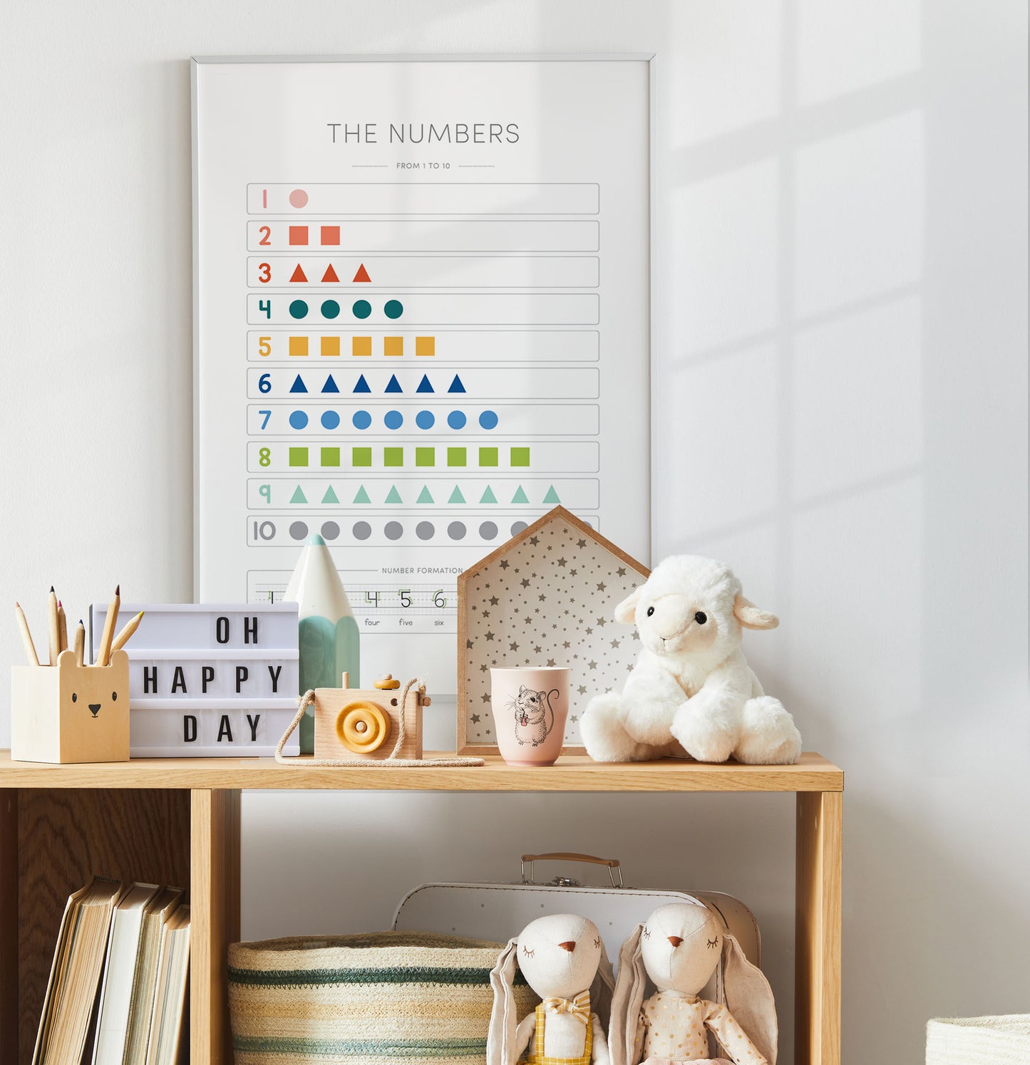 Count to 10 Poster – Bright & Fun Numbers Chart