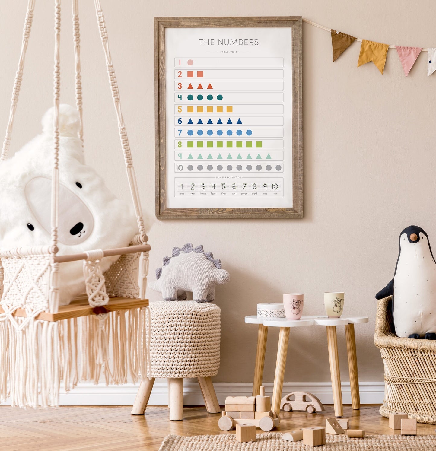 Count to 10 Poster – Bright & Fun Numbers Chart