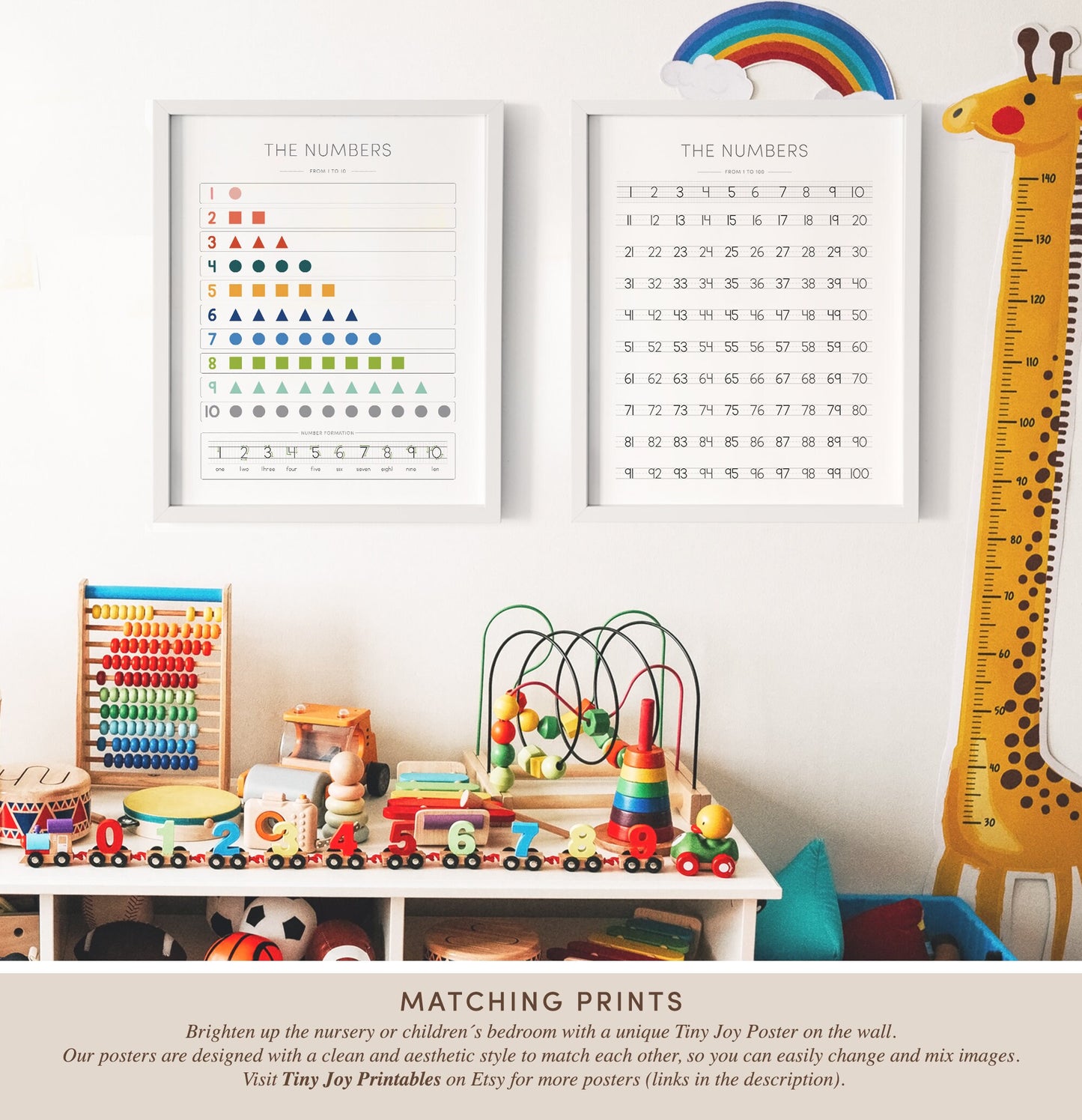 Count to 10 Poster – Bright & Fun Numbers Chart